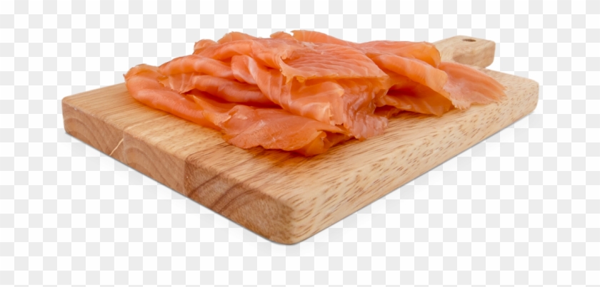 8 Slices Smoked Salmon - Lox Clipart #3383998