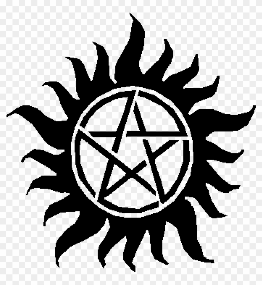 Anti-possession Symbol - Supernatural Anti Possession Clipart