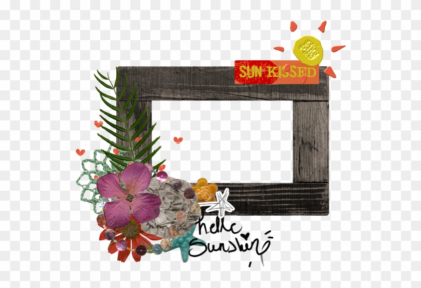 Sunkissed Bad Cluster Web - Picture Frame Clipart