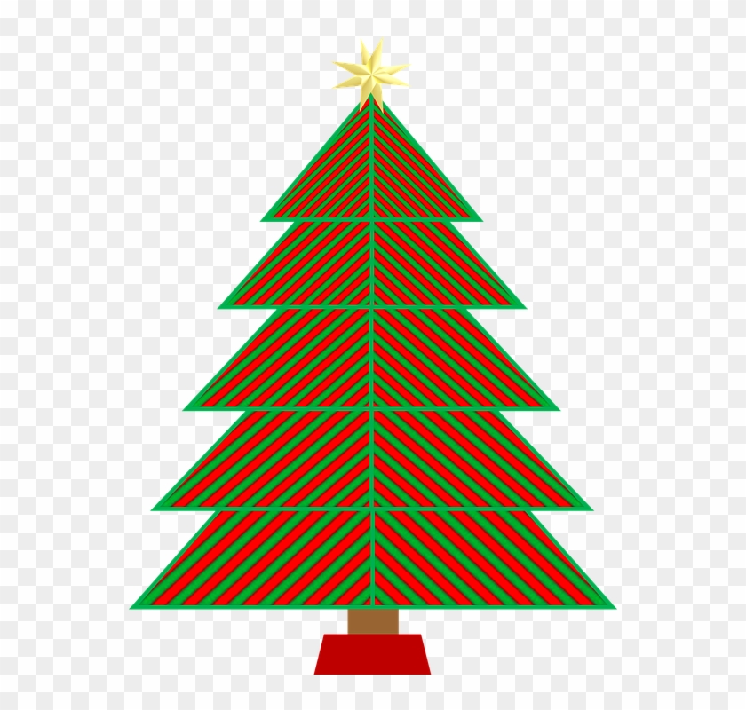 Christmas Tree Graphic Symbol Icon Abstract Green - C Program Christmas Tree Clipart #3384943