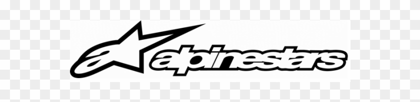 Alpinestars Logo Black - Poster Clipart