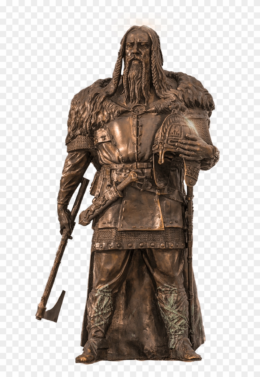 Beowulf Is A Geatish Hero Who Fights The Monster Grendel, - Statue Clipart