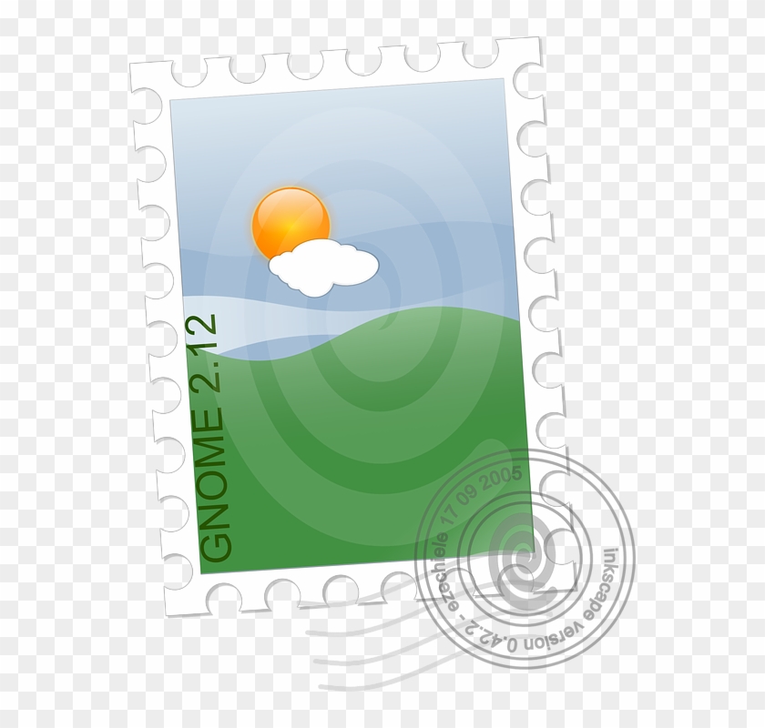 Stamp, Postage, Mail, Letter, Postal - Stamp Clipart - Png Download