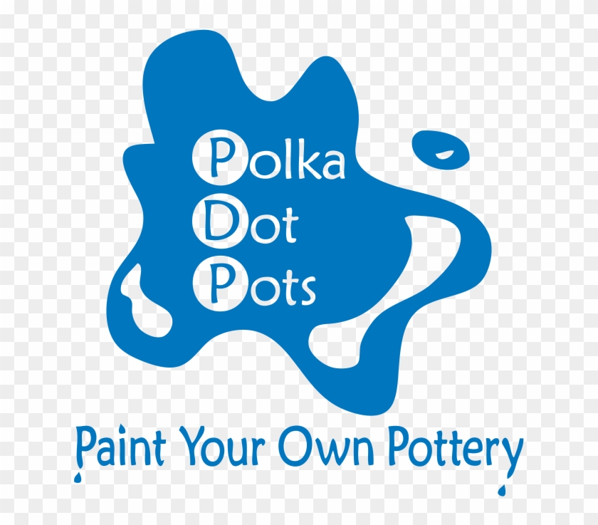 Polka Dot Pots Logo - Ibiza Clipart