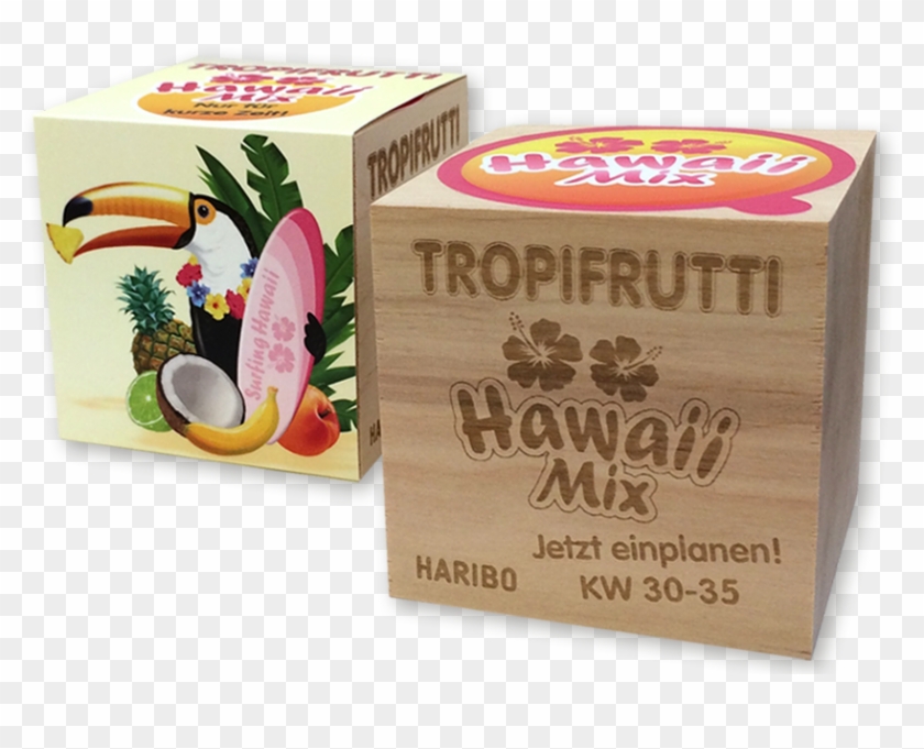 Plants In A Wooden Cube - Promotional Item Eco Packaging Clipart #3385943