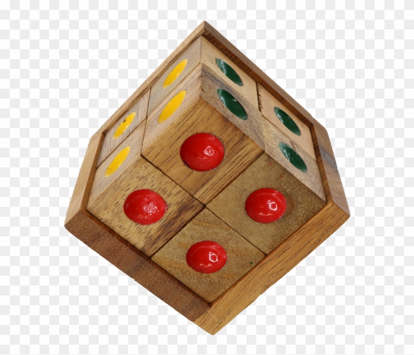 Crazy 6 Cube - Plywood Clipart #3386028