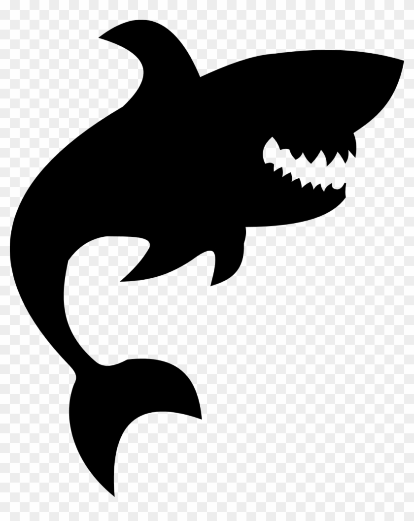 Shark Silhouette Wannacraft - Clip Art - Png Download #3386054