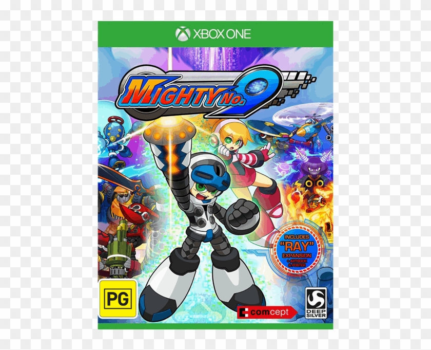Mighty No - - Mega Man Ps 4 Clipart #3386675