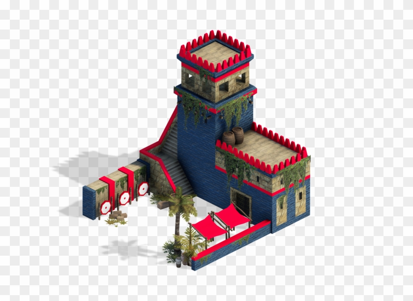 Babylon Iron Archeryrange Red - Lego Clipart #3386677
