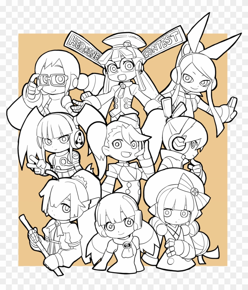 The Next Megaman Robot Masters - Cartoon Clipart #3386996