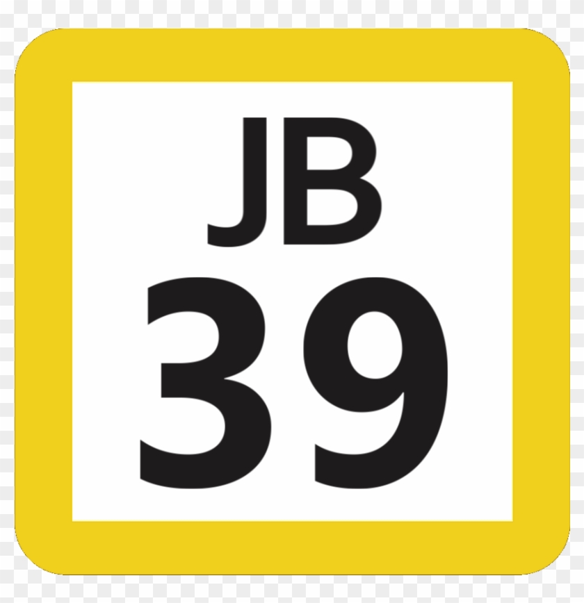 Jr Jb-39 Station Number - Thumbnail Clipart