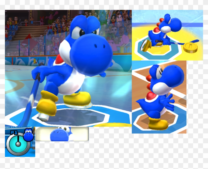 Mario Sports Mix Yoshi Clipart #3388245