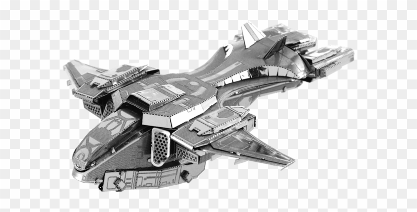 Picture Of Unsc Pelican - Halo Pelican Metal Earth Clipart