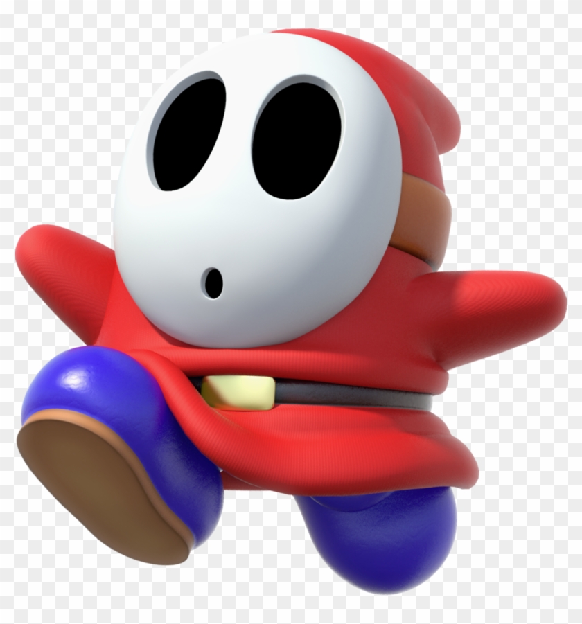 Super Mario Wiki Β - Shy Guy Captain Toad Clipart #3388276