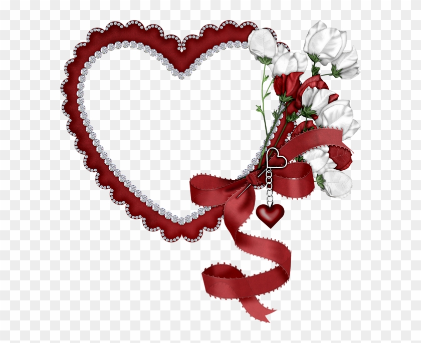 Download Valentine Frames Image - Heart Clipart
