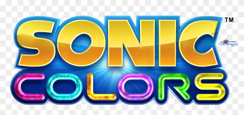 Sonic Colors Logo - Sonic Colors Wii Clipart #3388654