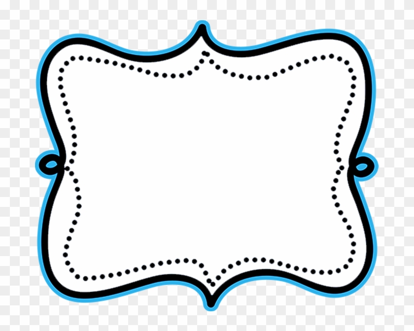 Plaquinha Azul Png - Doodle Frame Clip Art Png Transparent Png #3388766