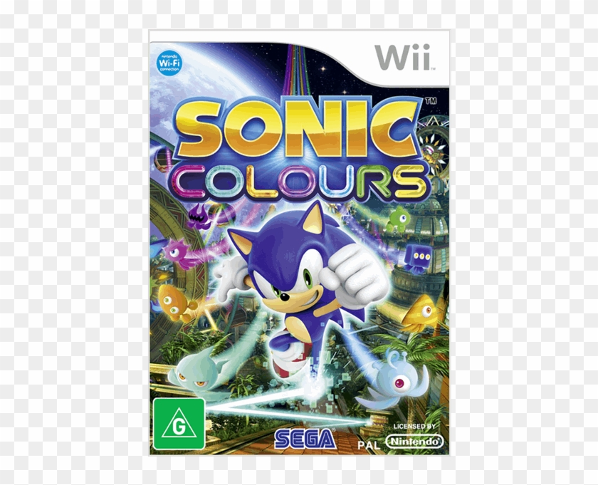 Sonic Colours Wii Clipart #3388787