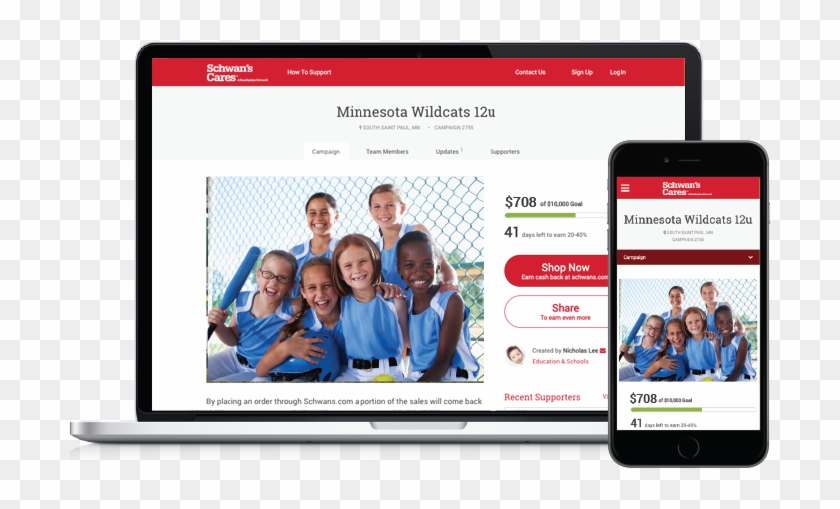 Need To Raise Funds Schwan's Can Help - Website Clipart