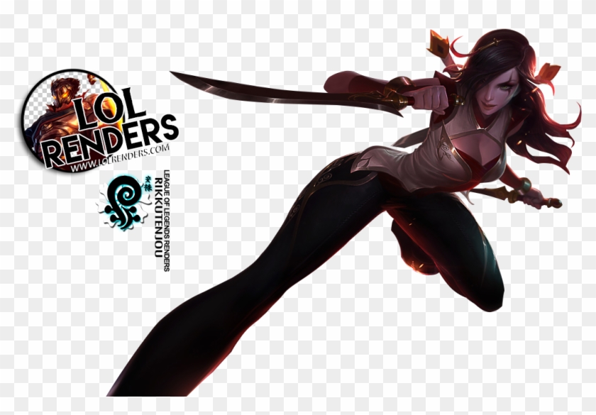 Blue - League Of Legends Katarina Transparent Clipart