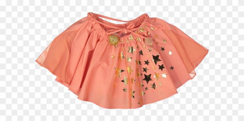 Violetta Skirt In Peach - Miniskirt Clipart #3389547