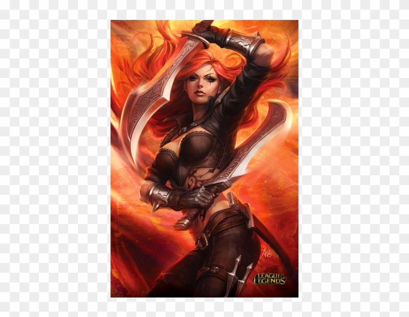 Katarina - League Of Legends Katarina Poster Clipart
