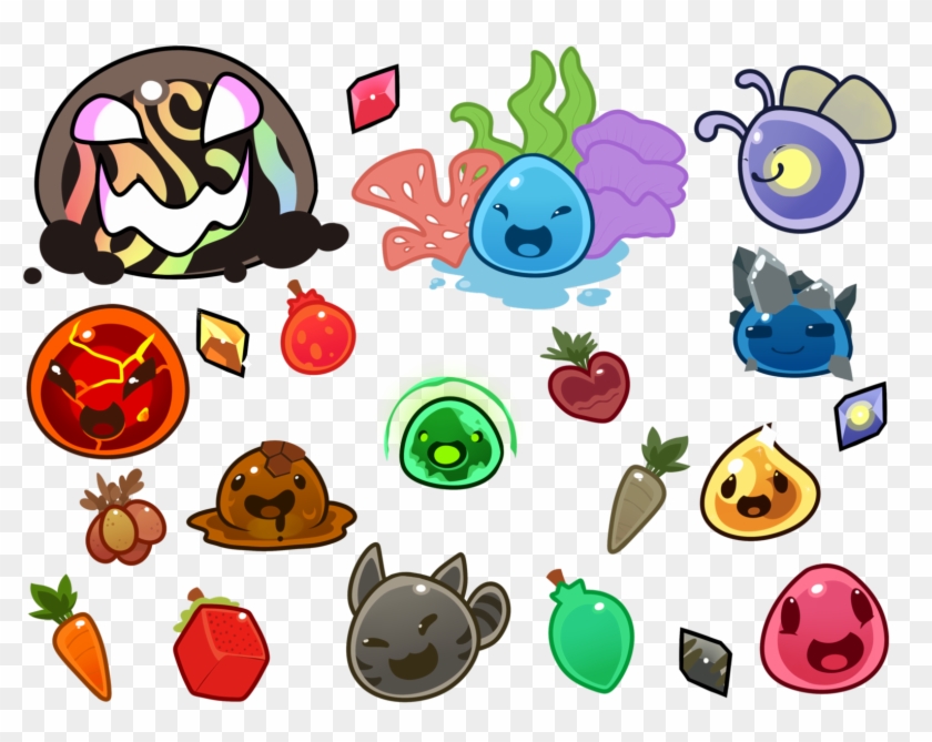 Slime Rancher Kawaii Clipart