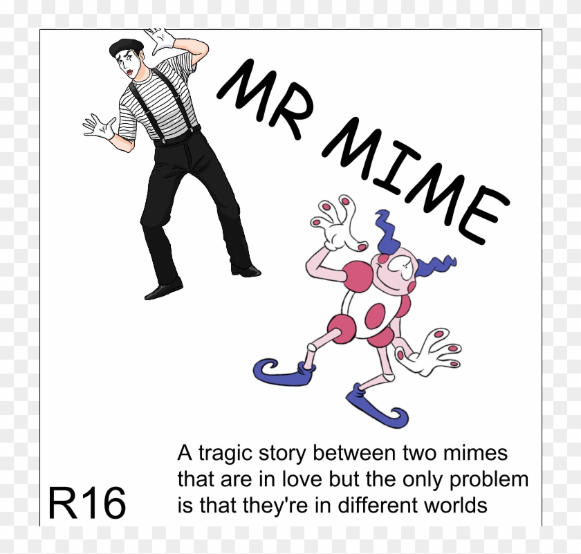 Mr Mime Poster - Mother Goose Clipart #3389824