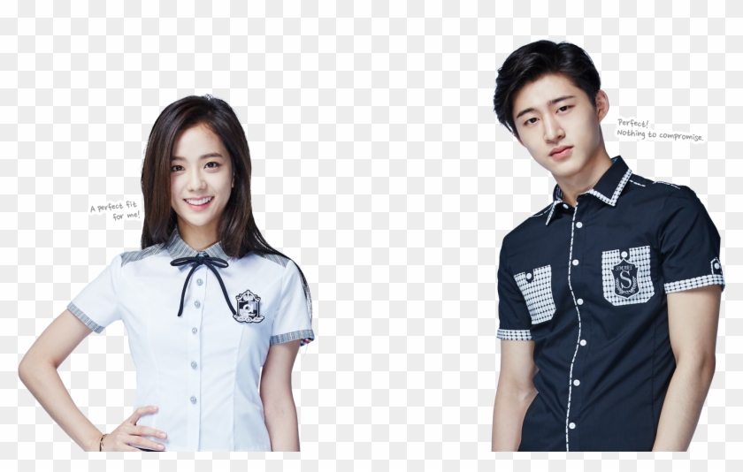 Img Main1 Eng - Jisoo Blackpink Smart Uniform Clipart #3390416