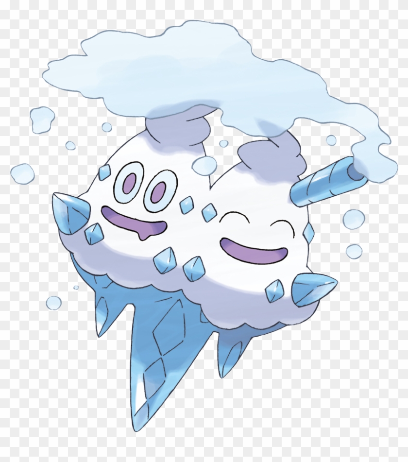 Vanilluxe Looks Pretty Damn Tasty - Ice Pokemon Black And White Clipart