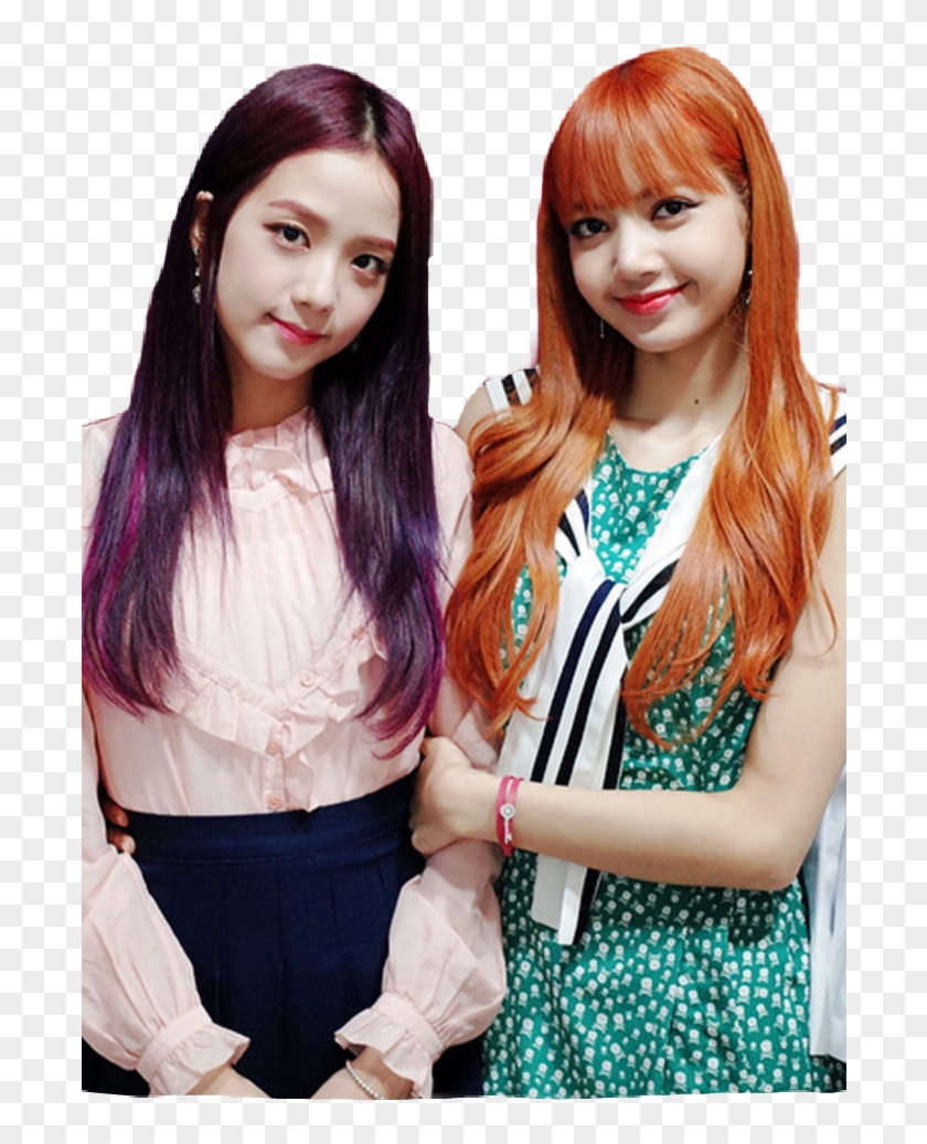 #lisoo #lisa #jisoo #jisa #kimjisoo #lalisamanoban - Lalisa Manoban And Kim Jisoo Clipart