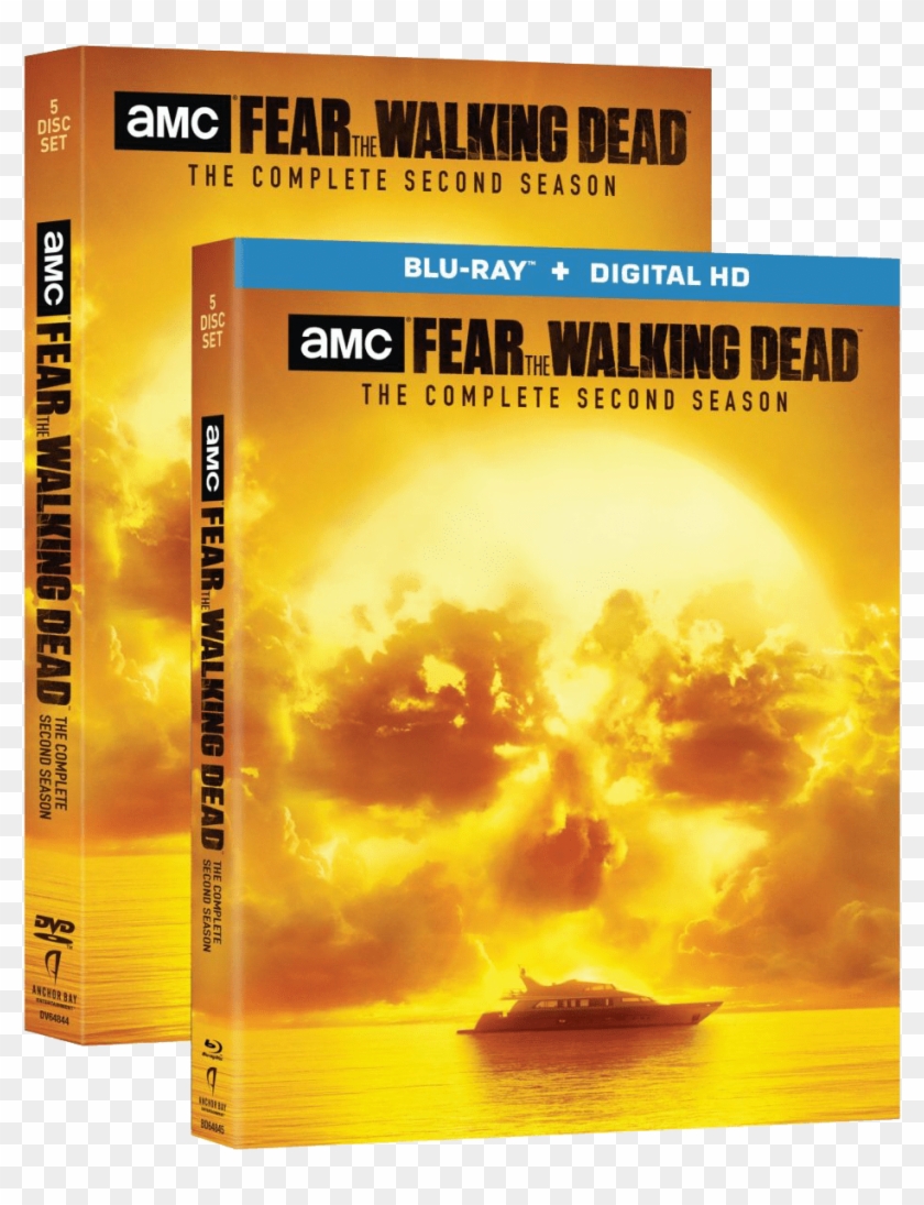 Fear The Walking Dead Season 2 Blu Ray Clipart #3390666