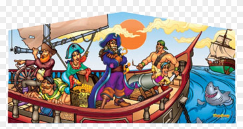 Pirate Banner - Pirates Bermuda Clipart #3390809