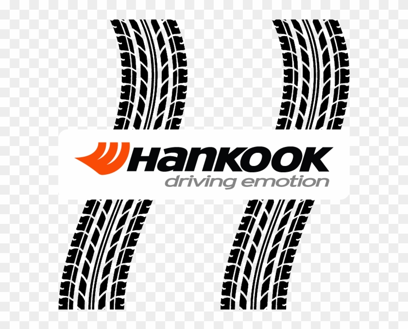Car Tracks Hankook - Hankook Tire Clipart #3391317