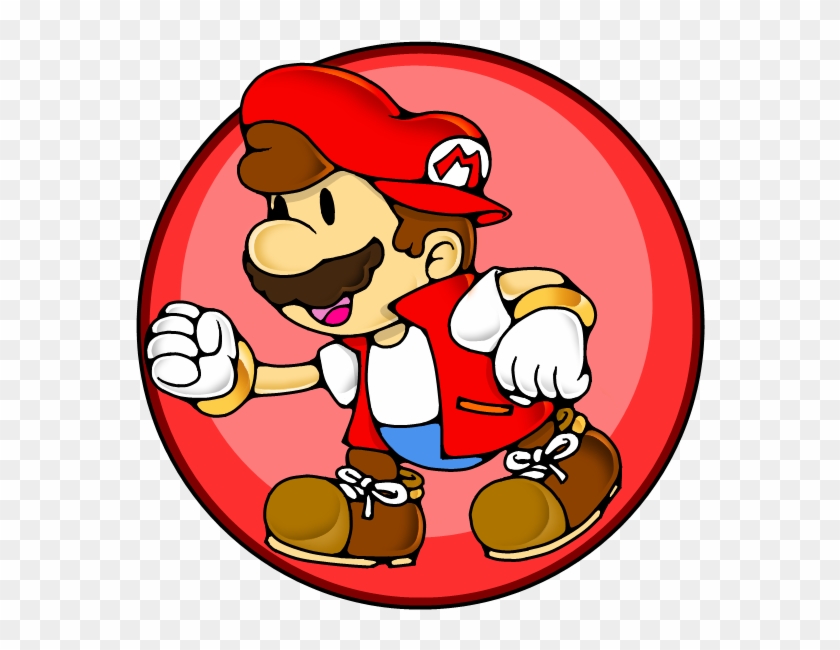 Mario & Sonic At The Olympic Games Sonic Adventure - Mario Drawn In Sonic Style Clipart