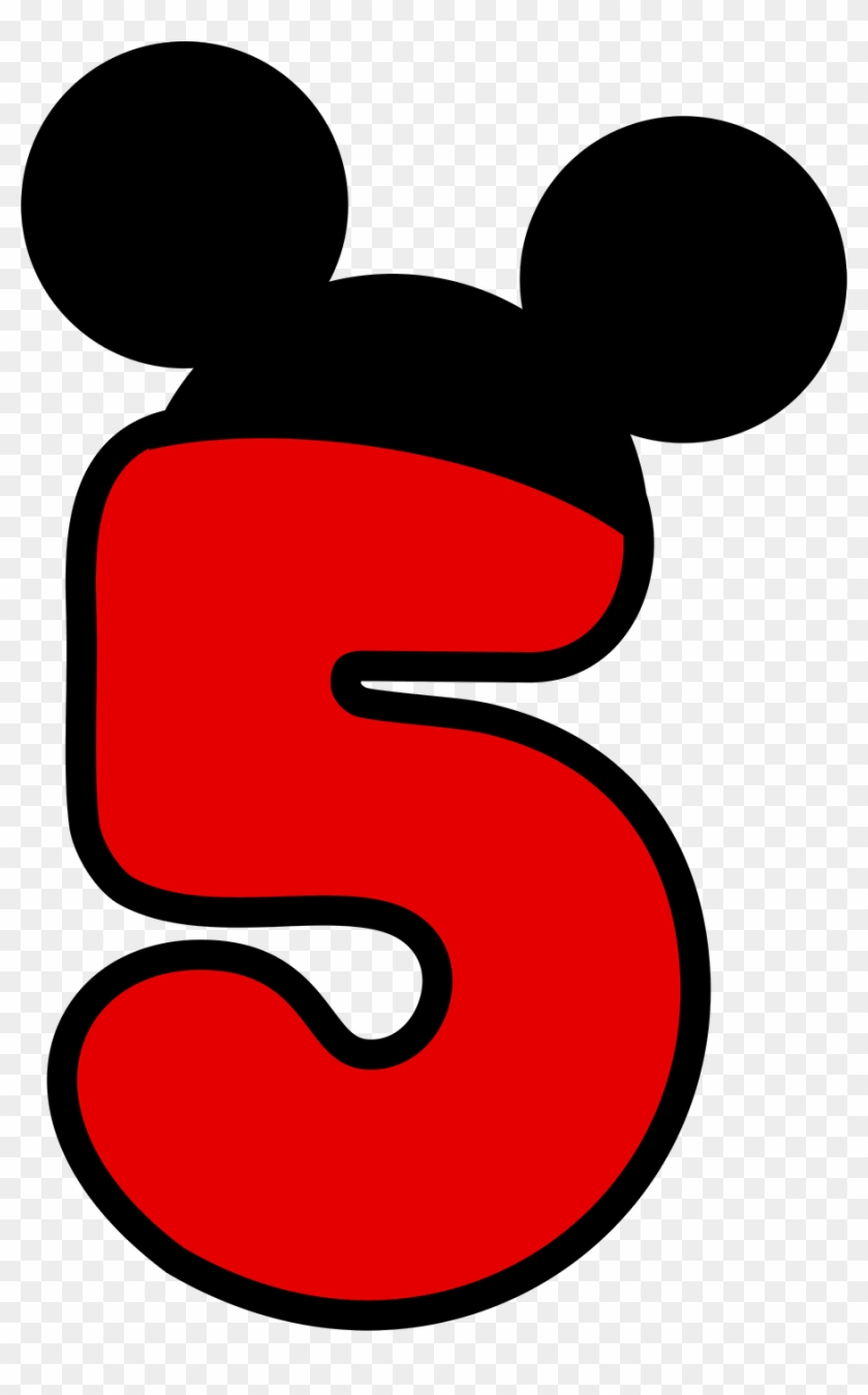 Mickey E Minnie - Numero 3 Mickey Mouse Clipart