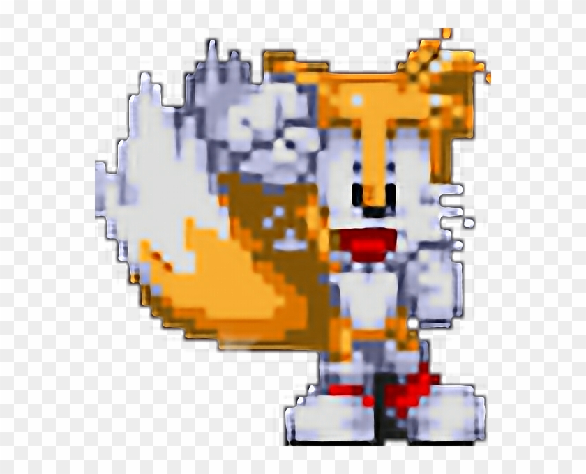 #tails #sonic #sega #genesis #90s #retro #sprite #sonicthehedgehog Clipart #3391815