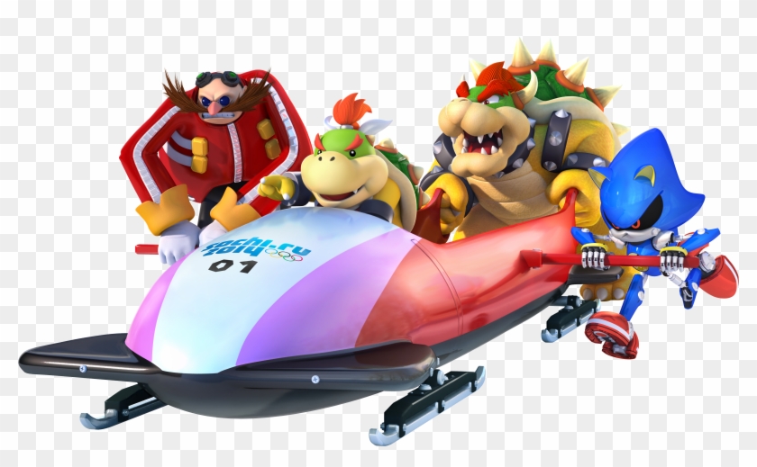 New Mario & Sonic At The Sochi 2014 Olympic Winter - Mario And Sonic At The Sochi 2014 Olympic Winter Games Clipart