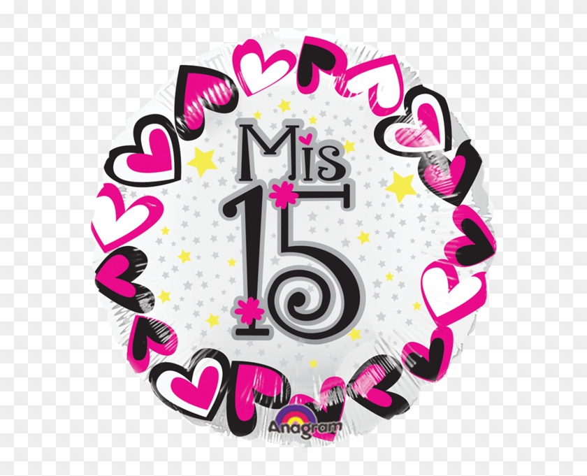 15 Años Letras Png - Mis Xv Años Logo Vector Clipart #3392036