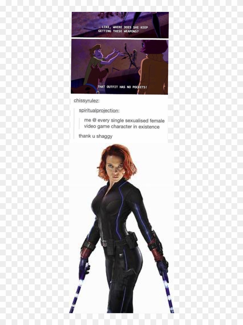 Yes But I Also Really Like When A Character Pulls A - Black Widow Scarlett Johansson Png Clipart