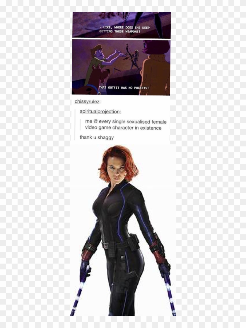 Yes But I Also Really Like When A Character Pulls A - Black Widow Scarlett Johansson Png Clipart #3392450