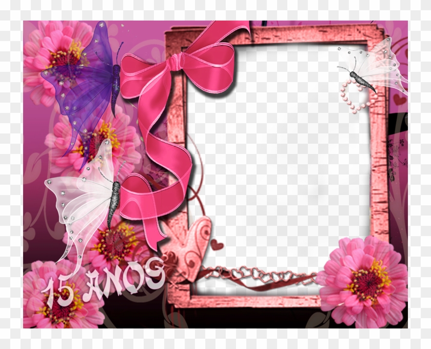 Moldura 15 Anos Png - Artificial Flower Clipart #3392452