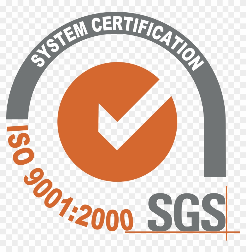 Iso 9001 2000 Sgs Logo Png Transparent - Logo Iso 9001 Vector Clipart #3392602