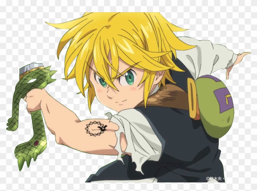 The Seven Deadly Sins Anime Meliodas - Meliodas Nanatsu No Taizai Render Clipart