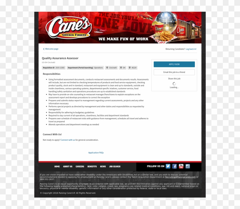 Responsibilities - Raising Cane's Clipart #3392629