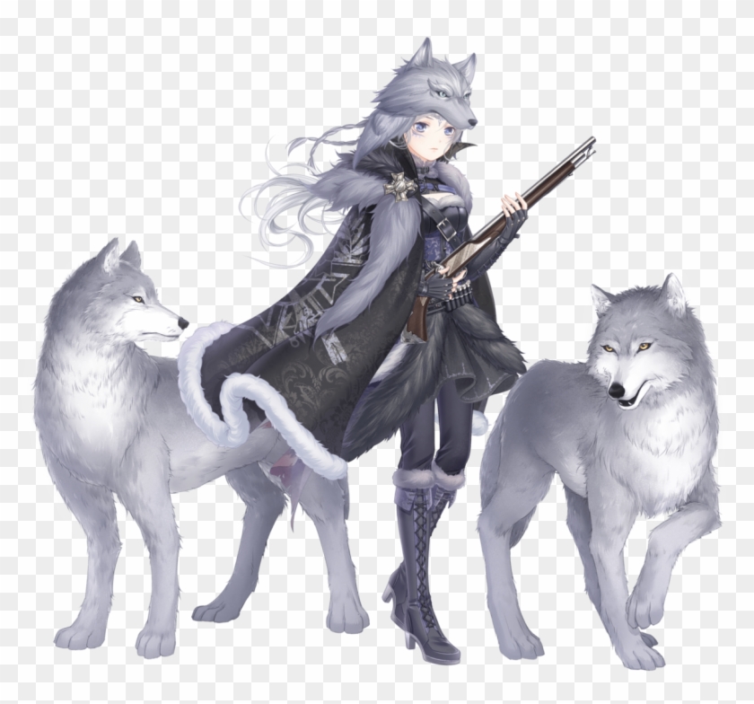 Snow Wolf - Love Nikki Dress Up Queen Clipart #3392746