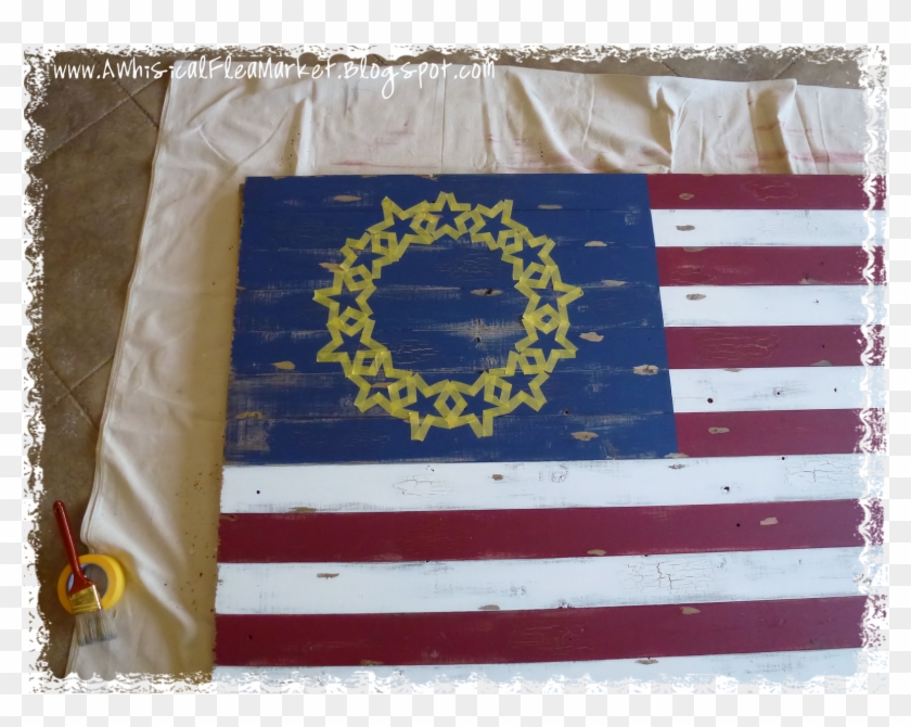I Knew Right Where I Was Going To Hang It, And It Looks - Flag Of The United States Clipart #3392747