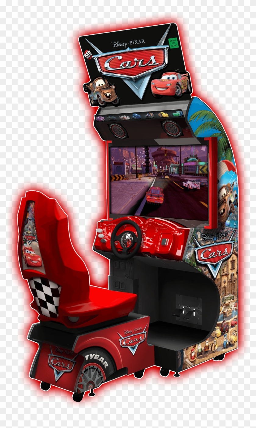 Disney Pixar Cars - Cars 2 Arcade Raw Thrills Clipart #3392972