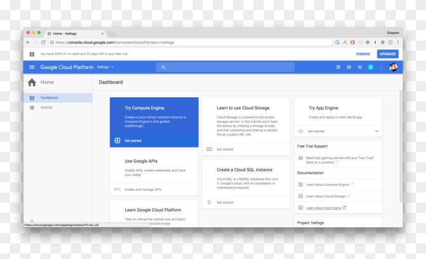 A Billing Account Must Be Set On The Project In Order - Google Cloud Platform は プロジェクト Clipart