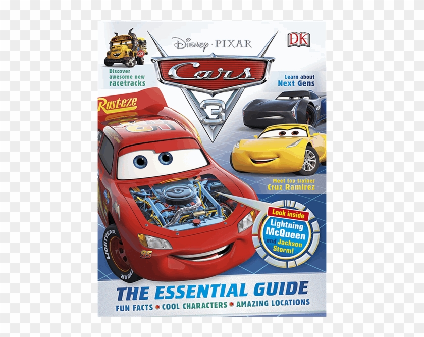 Books - Disney Cars 3 Book Clipart #3393099